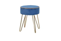 Sitzpouf Tinka blau ^ Möbel direkt online Sale