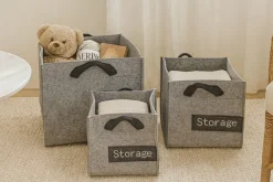 3tlg. Korb-Set Susi grau ^ Möbel direkt online Sale