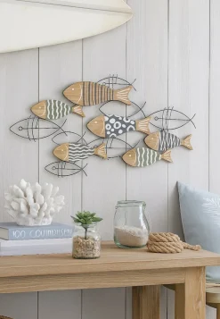 Möbel direkt online Wanddekoobjekt Fische natur Best