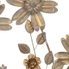 Möbel direkt online Wanddekoration Blumenwiese gold New