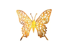 Wanddekoration Butterfly 1 goldfarben ^ Möbel direkt online Sale