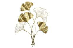 Möbel direkt online Wanddekoration Ginkgo gold Best