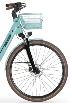 Elektro-Citybike NEFELE 28 Zoll, türkis ^ MBM Outlet