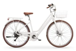 Elektro-Citybike New LA RUE 2.0, weiß ^ MBM Hot