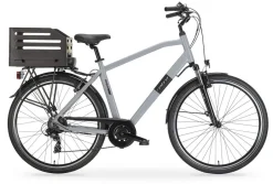 Elektro-Citybike RHEA  MAN 28 Zoll, grey ^ MBM Hot