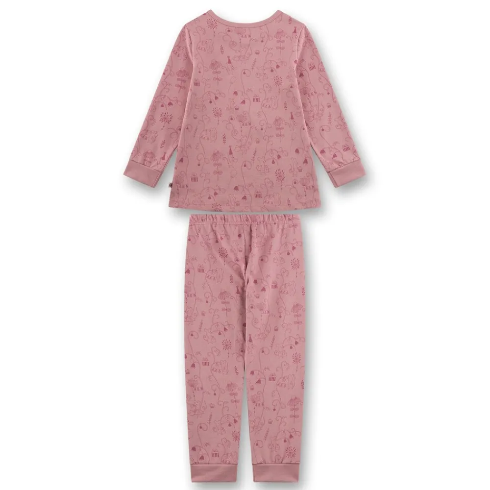 Sanetta Mädchen Pyjama Rosa