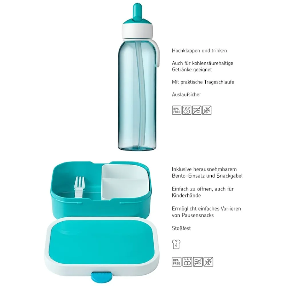 Mepal Lunchset Campus 2er Set blau Online