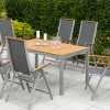 Siena Set 7tlg. Tisch 150x90 cm ^ Merxx Outlet