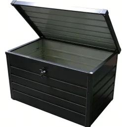 Prestige Home Living Outdoor Metall-Aufbewahrungsbox - S - 300L, ca. 100 × 61 × 62 cm Hot