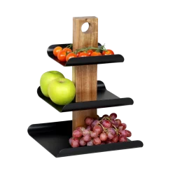 Metall Etagere, 3-stöckig ^ Kesper Best