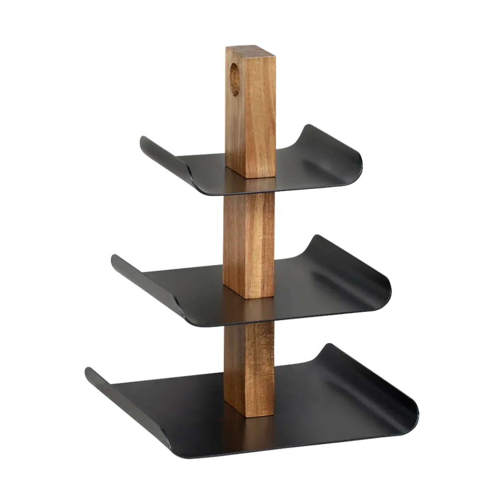 Metall Etagere, 3-stöckig ^ Kesper Best