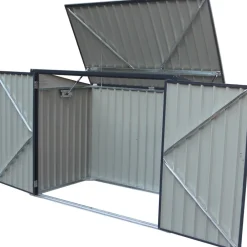 Westmann Metall Mülltonnenbox anthrazit, 172x100x131 cm Hot
