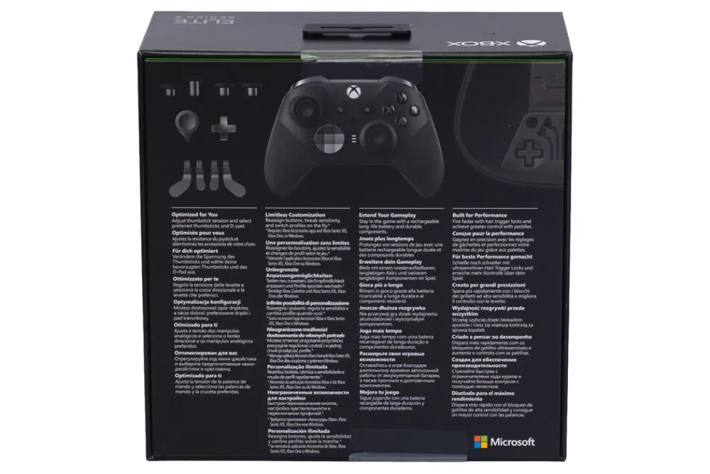 MICROSOFT Elite Series 2 Wireless Controller Schwarz Clearance