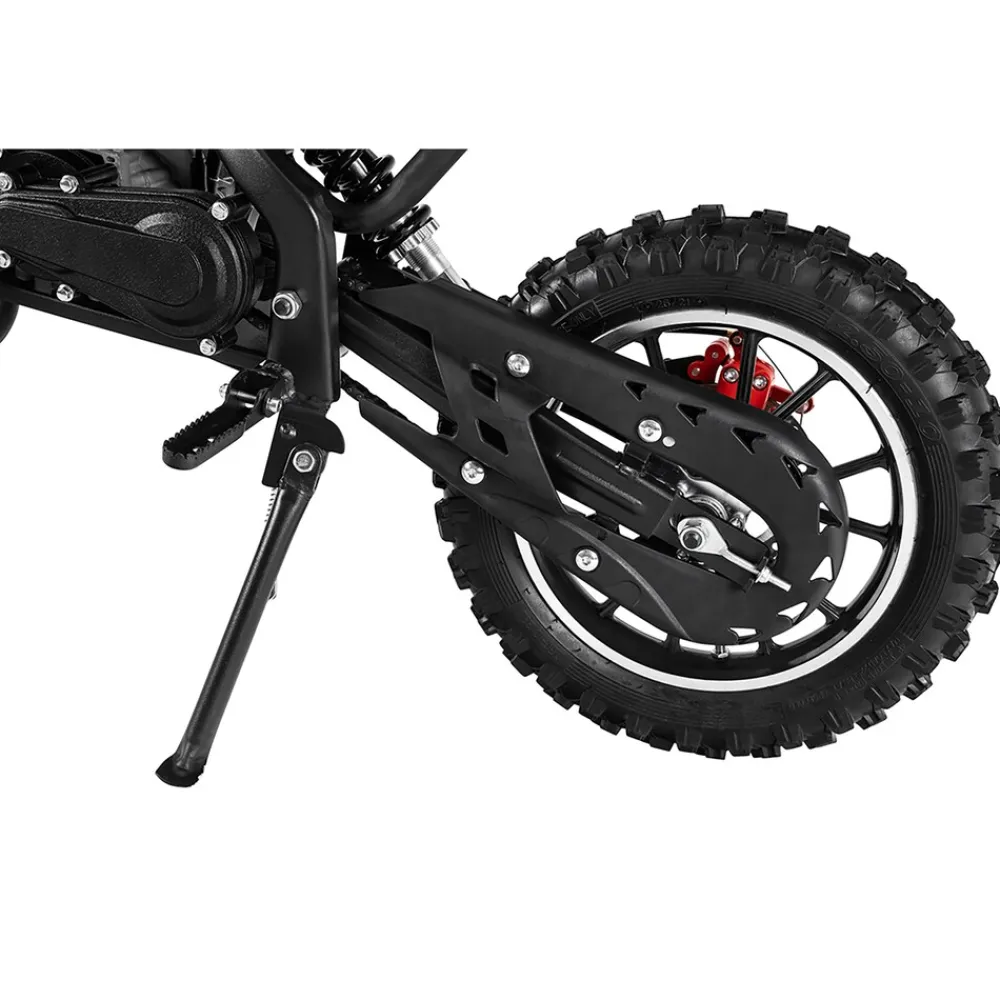 Actionbikes Motors Mini-Crossbike Delta, Benzin-Motorrad, Pocketbike, Dirtbike, 49 ccm, bis zu 40 km/h, Scheibenbremsen Schwarz Sale