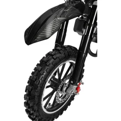 Actionbikes Motors Mini-Crossbike Delta, Benzin-Motorrad, Pocketbike, Dirtbike, 49 ccm, bis zu 40 km/h, Scheibenbremsen Schwarz Sale