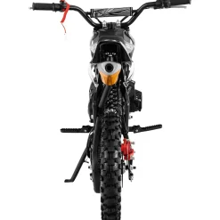Actionbikes Motors Mini-Crossbike Delta, Benzin-Motorrad, Pocketbike, Dirtbike, 49 ccm, bis zu 40 km/h, Scheibenbremsen Schwarz Sale