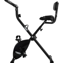 Miweba Sports Indoor-Cycle MX100 PRO mit Rückenlehne und ErgoGrip Griffen, klappbar (Pro, Schwarz/Grau) Online