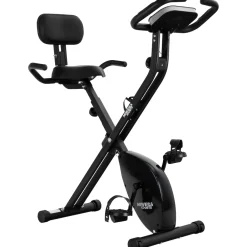 Miweba Sports Indoor-Cycle MX100 PRO mit Rückenlehne und ErgoGrip Griffen, klappbar (Pro, Schwarz/Grau) Online