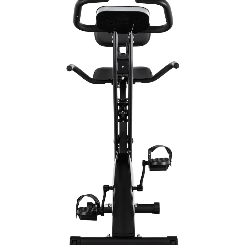 Miweba Sports Indoor-Cycle MX100 PRO mit Rückenlehne und ErgoGrip Griffen, klappbar (Pro, Schwarz/Grau) Online