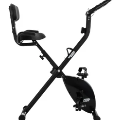 Miweba Sports Indoor-Cycle MX100 PRO mit Rückenlehne und ErgoGrip Griffen, klappbar (Pro, Schwarz/Grau) Online