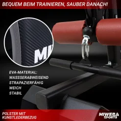 50in1-Kraftstation MK500 Pro, Fitnessstation mit ca. 60 kg Seilzug, Butterfly, Zugturm ^ Miweba Sports New