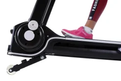 Laufband Home Track HT3000, mit Steigung, 1300 Watt, 1-16 km/h, 12 Programme, klappbar (2.0, Schwarz/Weiß) ^ Miweba Sports New
