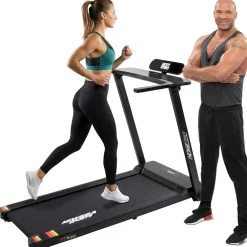 Laufband Home Track HT500, klappbar, 1-14 km/h, Handy/-Tablethalter, 12 Programme (Schwarz) ^ Miweba Sports Discount