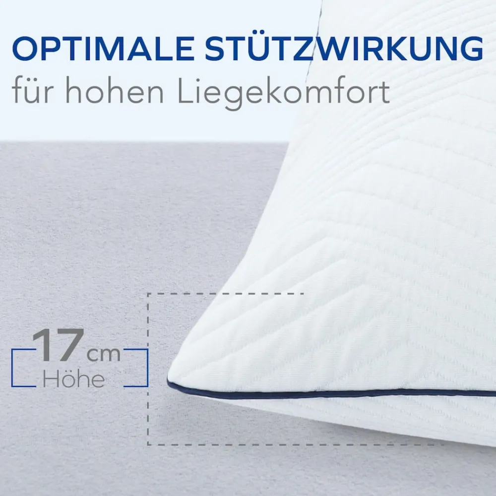 Kopfkissen »Lono« XXL, 80x40 cm ^ MLILY