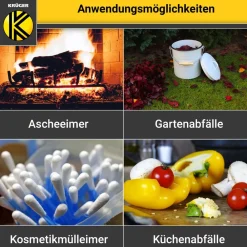 Mülleimer Serie TRIEST emailliert, 10 Liter ^ Karl Krüger Outlet