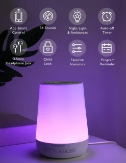 Momcozy Baby Sound Maschine - App gesteuert
