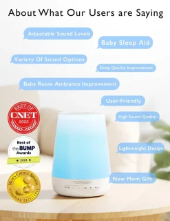 Momcozy Baby Sound Maschine - App gesteuert