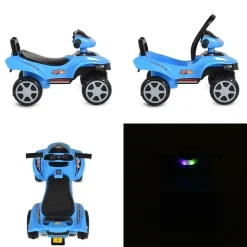 Rutschfahrzeug No Fear 999 Rückenlehne Melodien Licht Kunststoffreifen ^ Moni Discount
