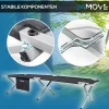 ® Feldbett Campingbett bis 200 kg In-und Outdoor Camping faltbar, inkl. Tragetasche für einfachen Transport ^ 24MOVE New