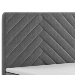 M-Punkt Boxspringbett MALIBU mit Bettkasten 180 x 200 cm - Anthrazit Online