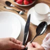 Mäser Besteck-Set, Edelstahl Nigran Schwarz