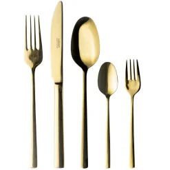 Mäser Besteck-Set, Edelstahl Oneda Gold Hot