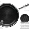 Mäser Bratpfanne, Edelstahl Hestia Schwarz / Silber Clearance