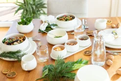 Mäser Kaffeetassen Set, Porzellan Taya Weiß Hot