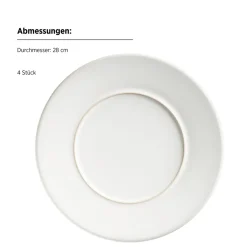 Speiseteller Set, Steinzeug Unico ^ Mäser Best