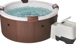 MSpa (ORPC) MSpa Whirlpool ROVA 2026 inkl. App, LED, 8 Hydromassagedüsen, 130 Luftdüsen New