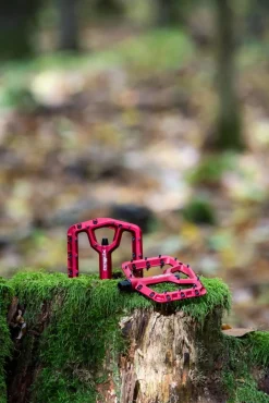 70 XPEDO MTB/Plattform Pedal TRIDENT, rot, 9/16" Hot