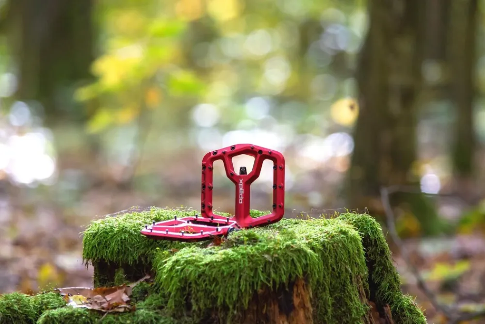 70 XPEDO MTB/Plattform Pedal TRIDENT, rot, 9/16" Hot