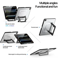 Wigento Multifunktional für Apple iPad Pro 13 2025 / 2024 mit Stand Hot