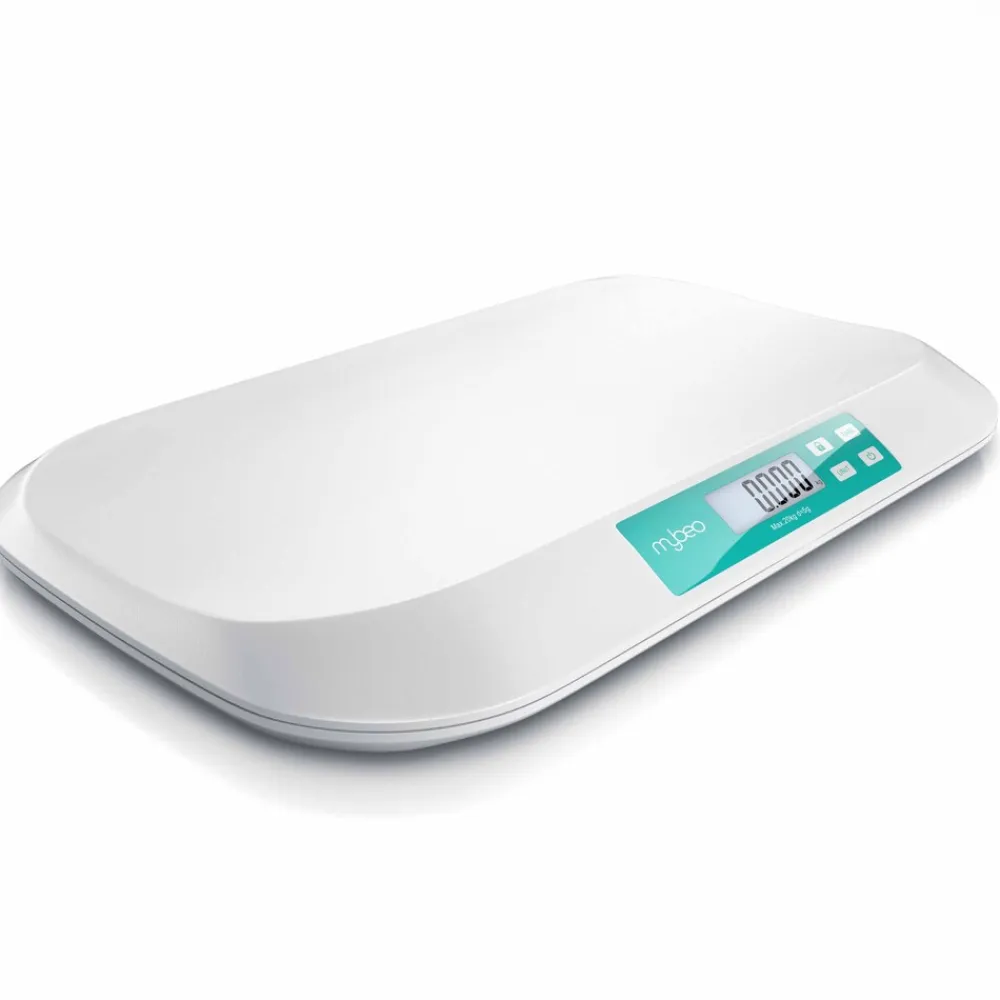 MyBeo Digitale Babywaage mit Display 50 g bis 20 kg / 3 Zoll Display / Einheit kg & lb Best
