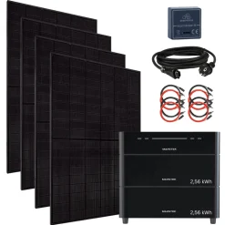 ® 2000 Watt Balkonkraftwerk SET MIT SPEICHER Marstek Venus D 0-7,68 kWh, Smartmeter EcoTracker IR inklusive ^ MyVoltaics Outlet