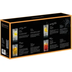 Nachtmann Longdrinkgläser Square 445 ml 4er Set transparent Sale