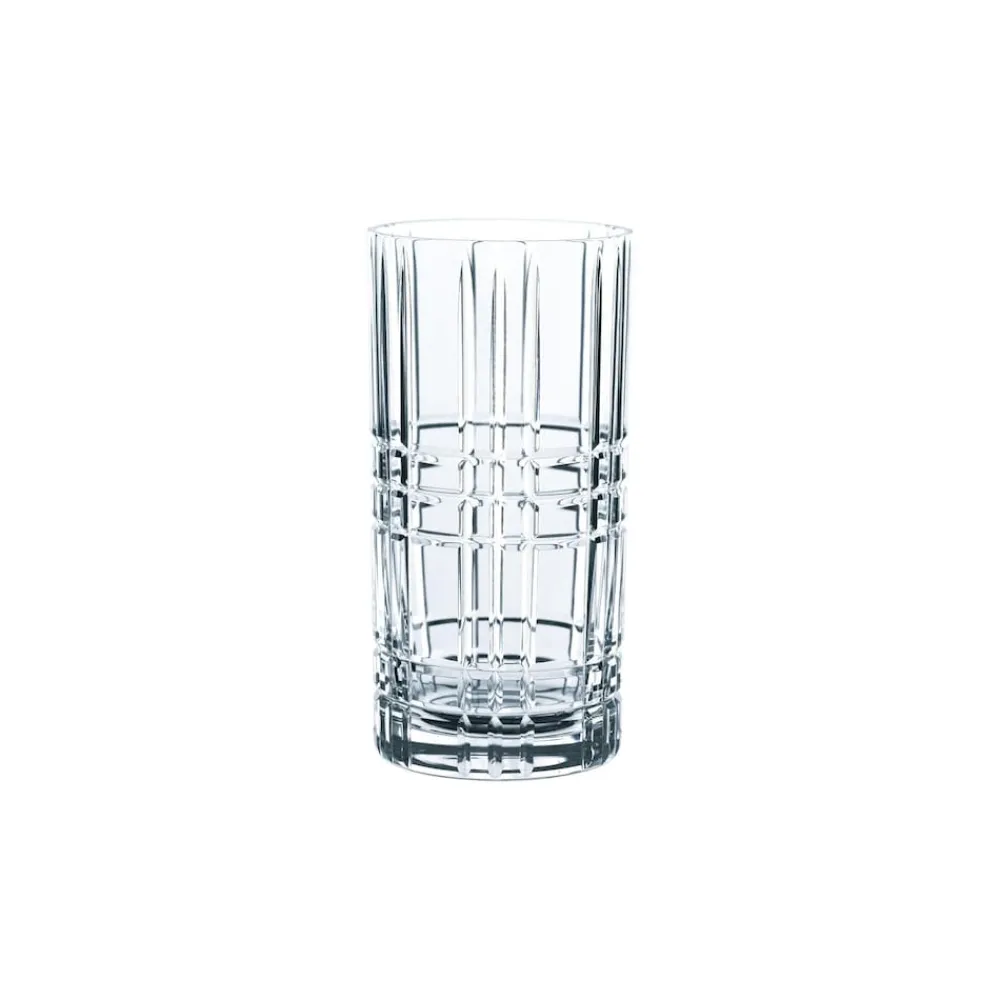 Nachtmann Longdrinkgläser Square 445 ml 4er Set transparent Sale