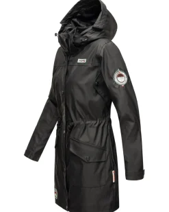 Damen Outdoorjacke modischer Outdoor Regenmantel Deike ^ NAVAHOO Best
