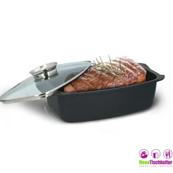 neuetischkultur Aromabräter 5,5 L mit Glasdeckel Outlet