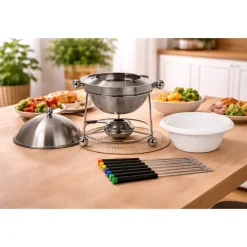neuetischkultur Fondueset inklusive 4 Gabeln und Stövchen Discount